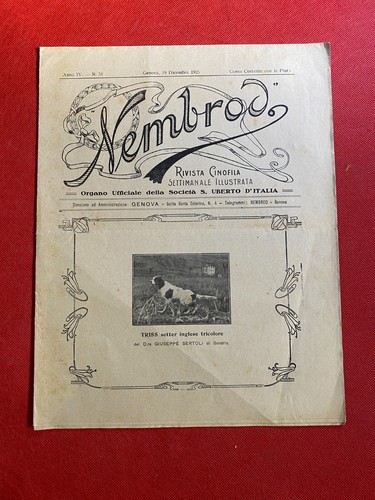 Nembrod 1925 rivista - nembrod, n