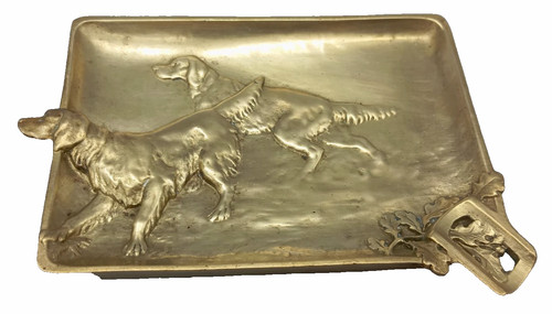 Antico portacenere ottone - in,