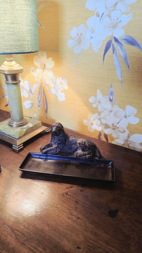 Edwardian cold painted bronze - cold,