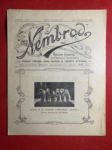 Nembrod 1925 rivista 36 - nembrod,